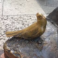 statua di Berto Barbarani