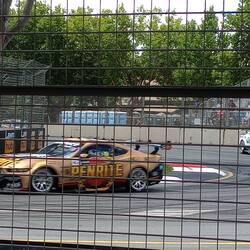 The winning car