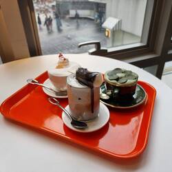 Cafe, middle one is mine