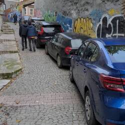 How do you ever get your car out of here?