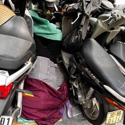 Da pennt einer. Vielleicht der Wächter?