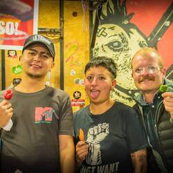 1st, 2nd, 3rd Place. Crazy people.