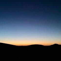 Sonnenaufgang...