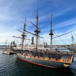 The HMS Surprise reconstructed frigate