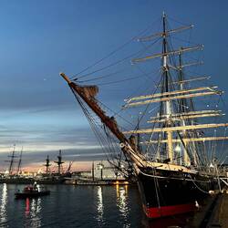 Star of India, apparently the oldest still actively sailing ship in the world