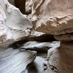 Squeezing through the slot