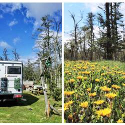 Unser Übernachtungsplatz