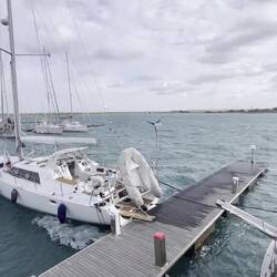 Liegeplatz in der Marina Brindisi