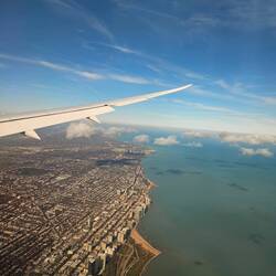 Aankomst in Chicago