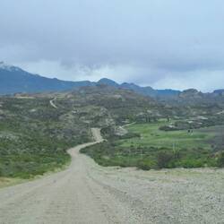 Und über die abenteuerlichen Schotterpisten von Südchile