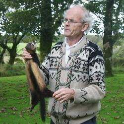 Arthur Boyt, der "Roadkill Connoisseur"