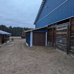 Unterstand ist im großen und ganzen fertig geworden