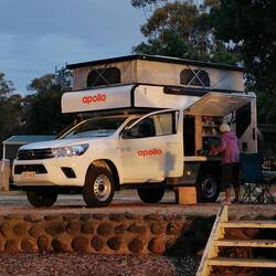 nach dem Regen empfängt uns ein schöner Sonnenuntergang