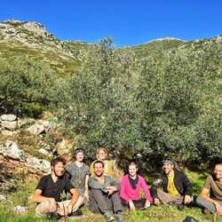 Unser tolles Team in Messenien, Mani.