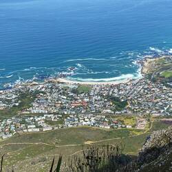 Camps Bay (our next destination)