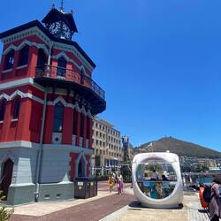 Clocktower and Swing Bridge at Waterfront