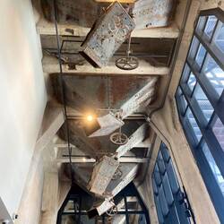 Few installations still mounted