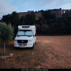 Montesa unterhalb der Burg