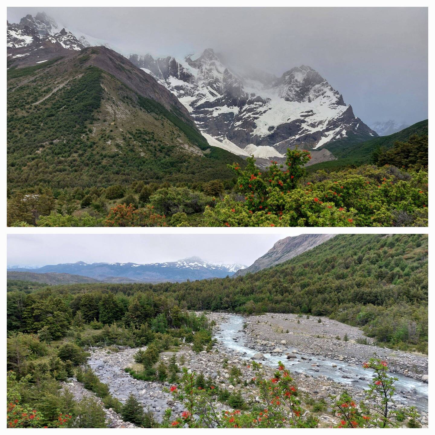 Views en route to Frances Glacier