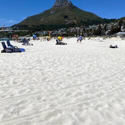 Lions Head View from Camps Bay Beach