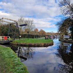 Witchurch Arm (the lift brige is on the main line)