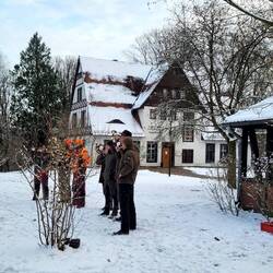 Forsthaus Siehdichum. Die Strecke hat nicht aufs Bild gepasst!!