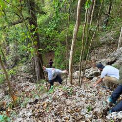 Eine ganz schöne Kraxelei
