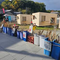 Hier sind die Leihstöcke