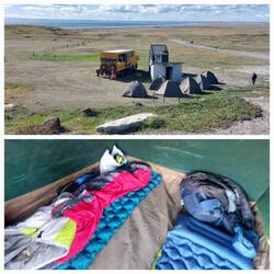 The windy campsite