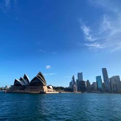 Der Blick von der Fähre