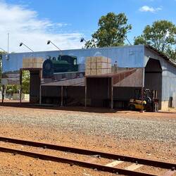 The old train station. No longer in operation