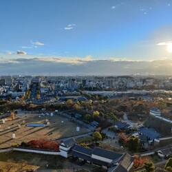 Mooi uitzicht hierboven