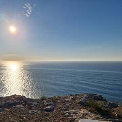 Blick aus dem Camper