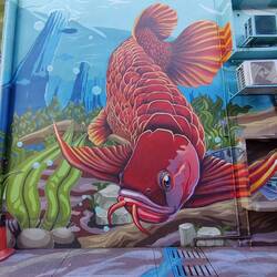 Street art in Bukit Bintang