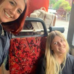 Thanks to the donation of the other day, we got a bus to Bondi Beach