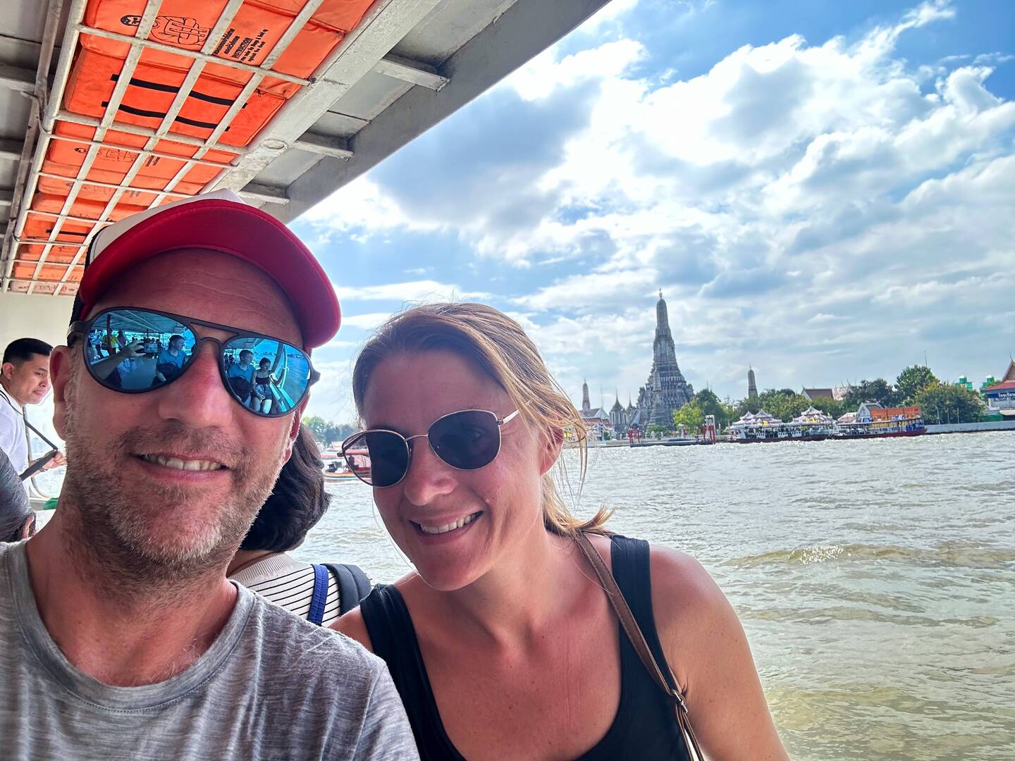 Fahrt auf dem Chao Phraya