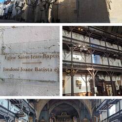 Eglise St. Jean Baptiste, where Louis XIV got married