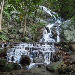 Mae Kampong Waterfall.