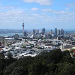 Blick vom Mount Eden