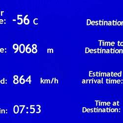 Insgesamt knapp 3 1/2 Stunden Flug ✈️