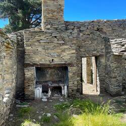 There was gold rush in this valley but only small amouts were ever found