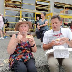 A last kai with son before flying out to Scotland, thankyou Mr Casey and our Jinni!