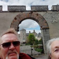 Gateway to Foulis Castle, Eugene's oldest sisters name!