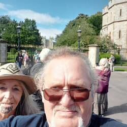 Lookin pretty good, travelling around castles in Scotland, woop, woop!