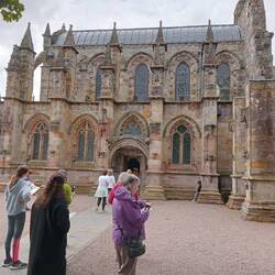 Rosslyn Chapel, Edinburgh city tour on bus