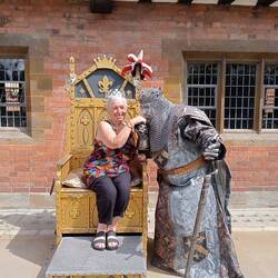 Wow, my Prince kissing my hand, how humbling is this!!