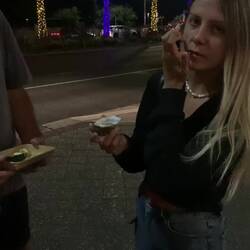 Day 31: we've been creating all day, now going for a night walk ✨