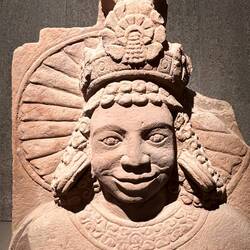 Male deity, 6th century