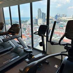 unsere Aussicht beim Sport 😉