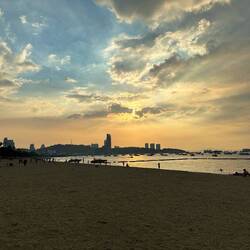 Aussicht vom Strand